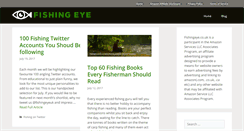 Desktop Screenshot of fishingeye.co.uk